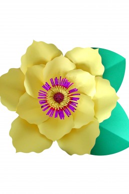 Molde de flor Chabella para descargar Gratis