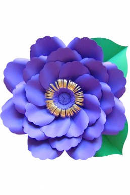 Molde de flor Gaby para descargar Gratis