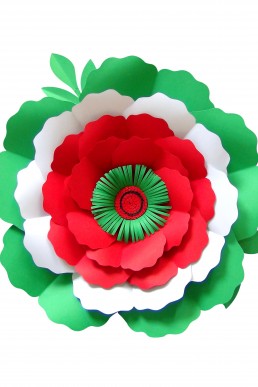Molde de flor Patilla para descargar Gratis