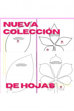 Molde de Colección de Hojas 2 para descargar Gratis
