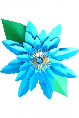 Molde de flor Azucena para descargar Gratis