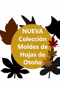 Colección Moldes hojas de Otoño