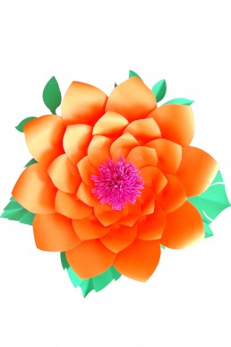 Molde de flor Cleo para descargar Gratis