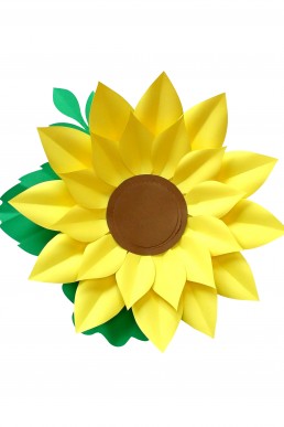 Molde de Girasol Gigante tipo 2 para descargar Gratis