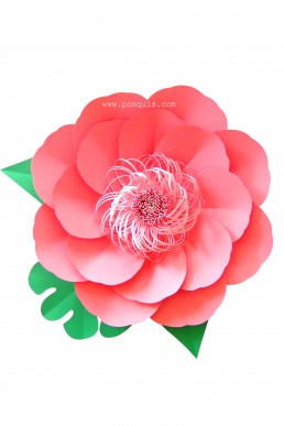 Molde de flor Juanita para descargar Gratis