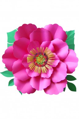 Molde de Flor Rocio para descargar Gratis