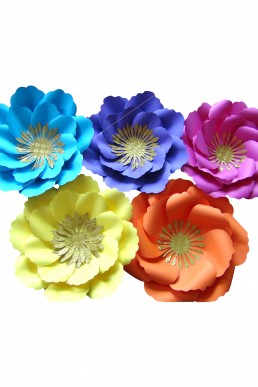 Moldes de 5 Flores Pequeñas para descargar Gratis