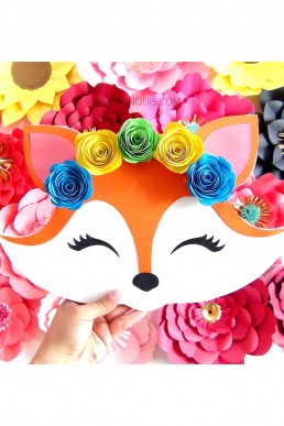 Molde de Foxy para Descargar Gratis en PDF
