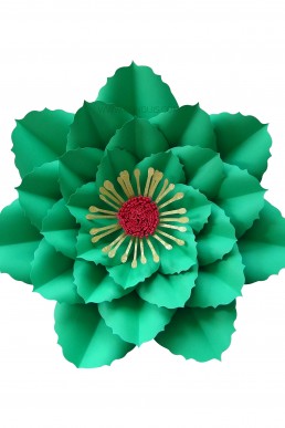 Molde de Flor de Navidad 3 para descargar Gratis en Pdf