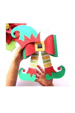 Moldes de Duende de Navidad para Descargar Gratis en Pdf