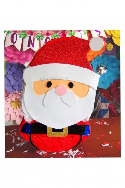 Molde de Piñata de santa para Descargar Gratis en Pdf