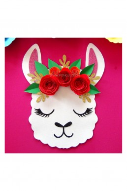 Molde de Llama Decorativa para Descargar Gratis en Pdf