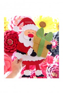 Moldes de Papá Noel para Descargar Gratis en Pdf