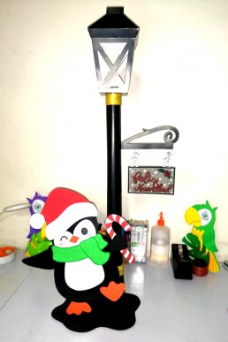 Moldes de FAROL Y PINGUINO para descargar GRATIS en PDF
