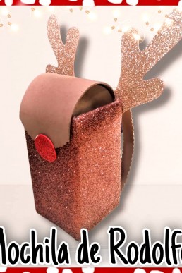 Moldes de Mochila Rodolfo para Descargar Gratis en PDF