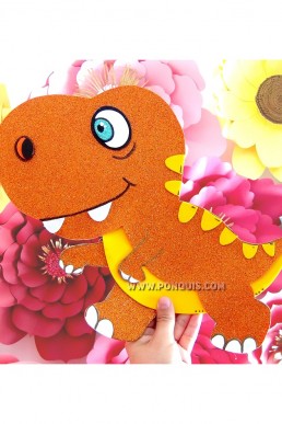 Moldes De Dinosaurio Bebé para Descargar Gratis en PDF