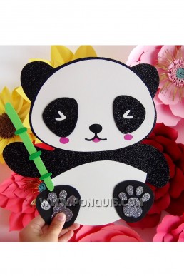 Moldes de Panda Bebé para Descargar Gratis en PDF
