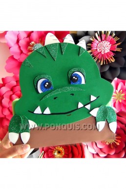 Moldes de Dinosaurio Rex Baby para Descargar Gratis en PDF