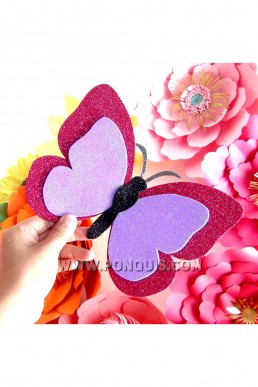 Moldes de Mariposa Decorativa para Descargar en PDF