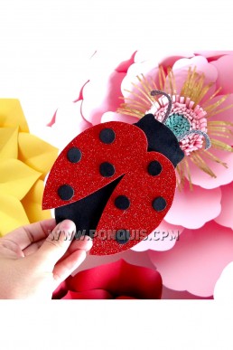 Moldes de Mariquita Decorativa para Descargar Gratis en PDF