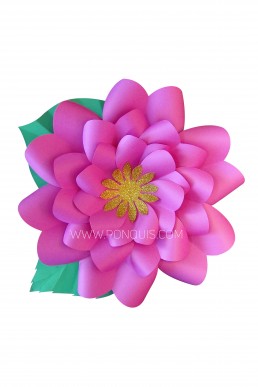 Moldes de Flor Gigante Marshal para Descargar Gratis en PDF