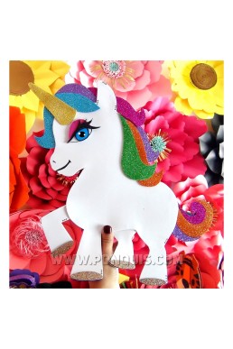 Moldes de Unicornio tamaño completo para Descargar en PDF