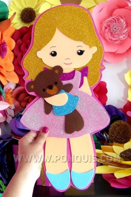 Moldes para Descargar Gratis en PDF de Muñeca Decorativa