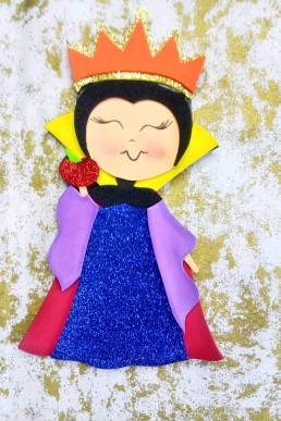 Moldes de Bruja de Blanca Nieves para Descargar Gratis en PDF