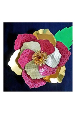 Moldes para Descargar Gratis de Flor de Papel Gigante en PDF