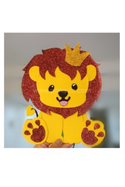 Moldes para realizar León Decorativo Descarga Gratuita en PDF