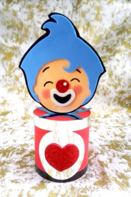 Moldes para realizar Dulcero Fiestas Temáticas Payaso Descarga Gratis con cupón