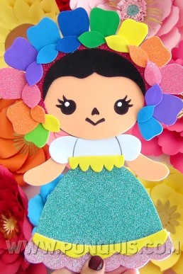 Moldes para Descargar Gratis de Muñeca Lele en Pdf