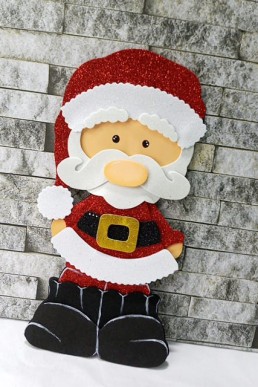 Moldes para realizar Santa Claus Decorativo de Navidad