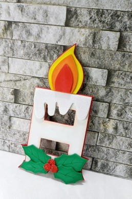 Moldes para realizar Suichera Vela de Navidad