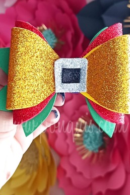 Moldes para hacer Lazos de Navidad de Niña tipo duende