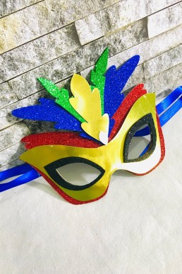 Moldes en formato pdf para realizar antifaz de carnaval