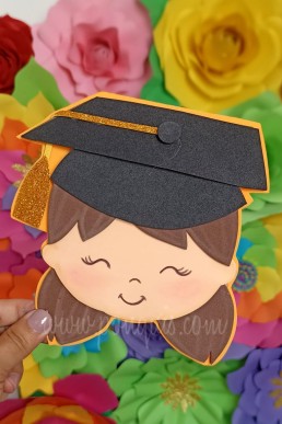 Moldes para realizar Manualidades decorativas de graduaciones escolares