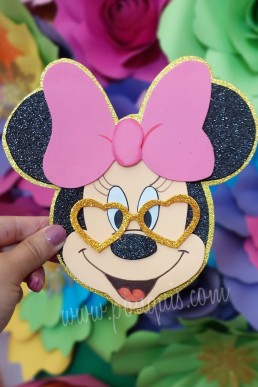 Moldes para realozar Minnie decorativa descarga Gratis en pdf