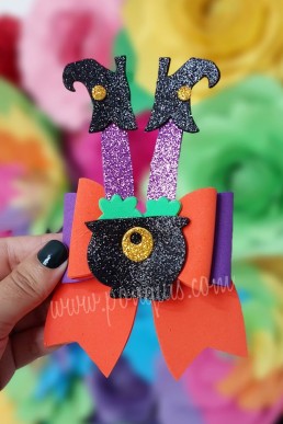 Moldes para realizar Lazos o Moños de Halloween descarga Gratis en PDF