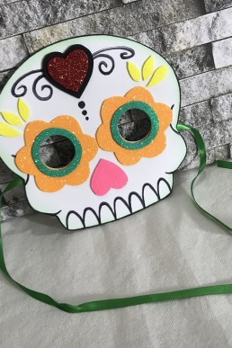 Moldes para hacer Mascara Catrina Descarga Gratis en PDF