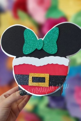 Moldes para realizar Cajita dulcero de Minnie Descarga Gratis en PDF
