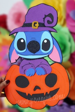 Moldes para hacer Adorno de Hallowen Descarga Gratis en PDF STITCH