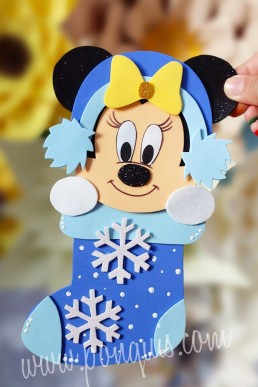 Moldes para hacer bota de minnie descarga Gratis en pdf