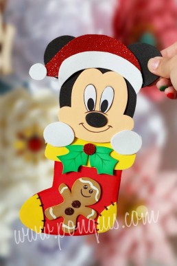 Moldes para hacer Bota de Mickey Descarga gratis en PDF