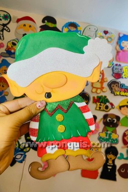 Molds para hacer Duende p elfo de Navidad Descarga Gratis en PDF