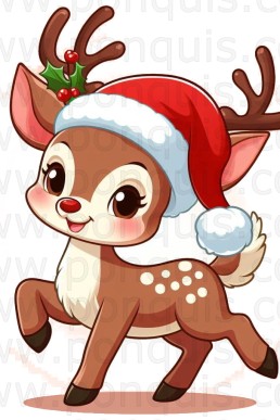 Moldes para realizar Siervito lindo de navidad descarga Gratis en PDF