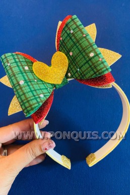 Moldes para hacer Lazo de Diadema de Navidad Descarga Gratis en PDF