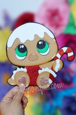 Moldes en Archivo PDF para realizar Galleta de Jengibre decoratva descarga Gratis