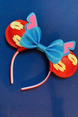 Moldes para realizar diadema Minnie Stitch Descarga Gratis en PDF