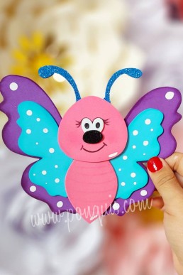 Moldes para realizar Maripositas decorativas Descarga Gratis en PDF